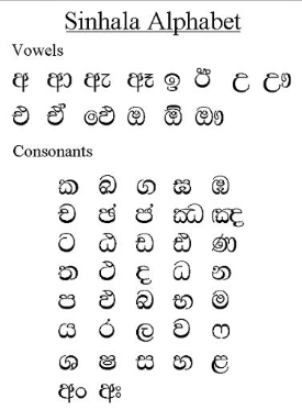 Sinhala